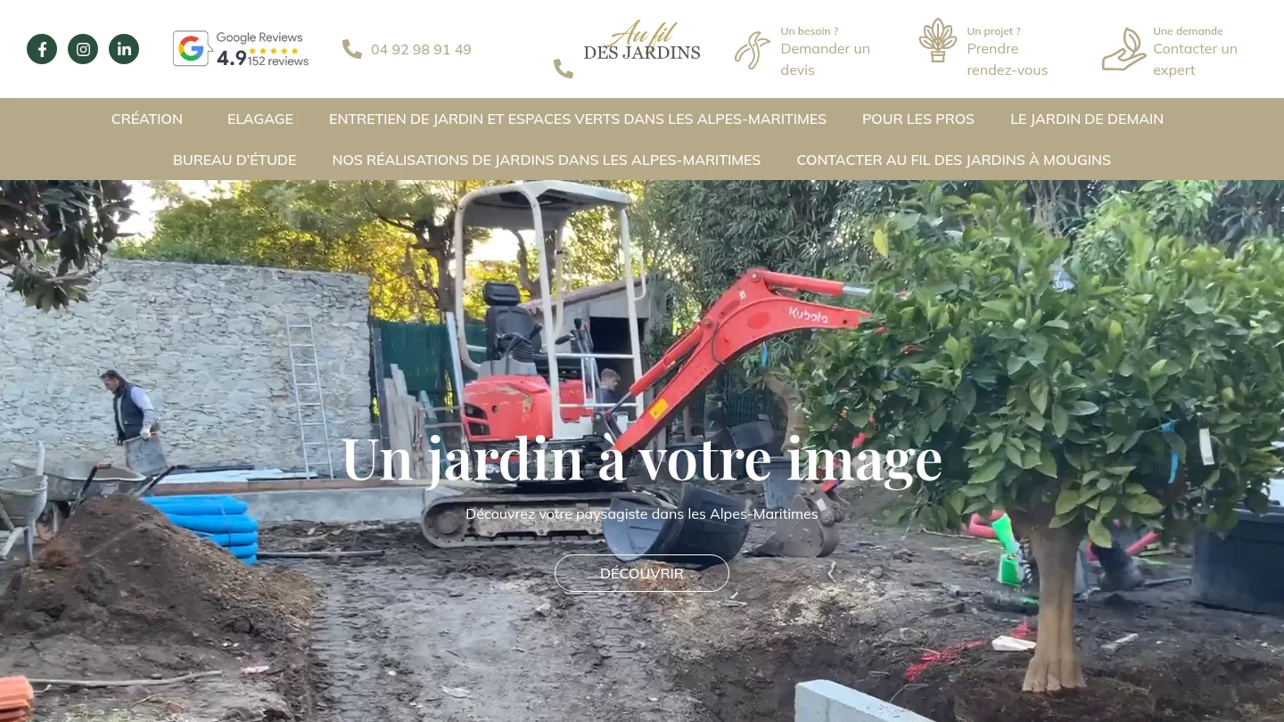 Au fil des jardins